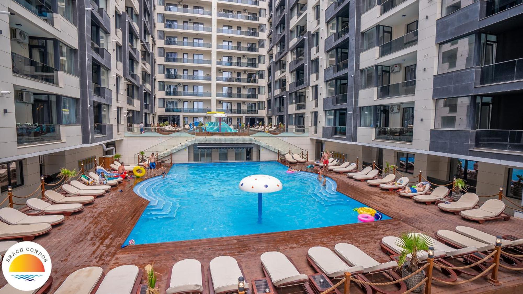Mamaia Beach Condos 2 Нэводари Экстерьер фото